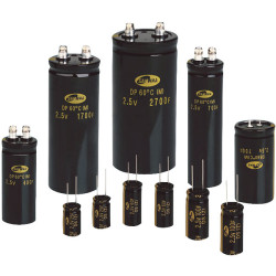 Samwha DS0E106Z10030BB 10F -20&#x2B;80% 2.5V Radial Green-Cap Double Layer Capacitor