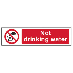 Scan 5051 Not Drinking Water - PVC 200 x 50mm