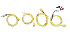 Przewód sondy temperatury, Rozszerzenie dla termopar, do uzytku z: Termometr C.A 1822