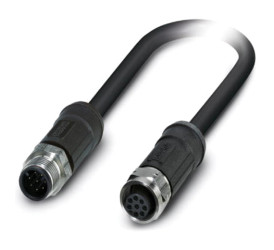 Przewód czujnik-siłownik ze złączem Złącze M12 liczba rdzeni 8 długość 5m Rodzaj A Męskie Złącze B Złącze M12