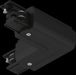 91375 ProRail3 L connector, 101x101 mm, max. 3680 W, black