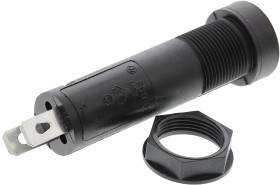 Oprawa bezpiecznikowa montowana w tablicach Montaż panelowy rozmiar: 5 x 20, 6.3 x 32mm 16A 250V ac Szybkozłącze,