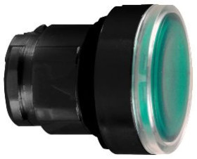 Napęd przycisku ziel. kryta O 22, z sam. powr. -bez ozn. ZB4BA387