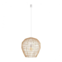 Lampa wisząca HAITI M Naturalne drewno 11164 Nowodvorski