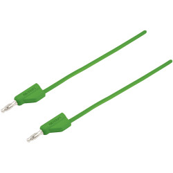VOLTCRAFT MSB-300 Test lead Banana jack 4 mm.50 m Green