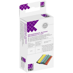 TruComponents 30446 Heatshrink Blk/Red/Yel/Grn/Blu 4.50mm 2.50mm 2:1 20pcs