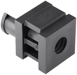 HellermannTyton 440-00011 Dysza pojedyncza VP-S_9-10_Ins-sgl-PL-BK (20), (D x S x W) 21.10 x 21.10 x 21.80 mm, tworzywo