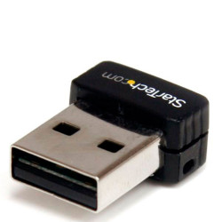 StarTech USB150WN1X1 USB 2.0 150Mbps Mini Wireless N Network Adaptor Black