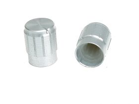 Gałka potencjometru GSL13 SREBRNA 13mm /441