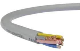 Przewód sterowniczy LIYY 300/300V 8x0,5 szary linka Bitner /100m/