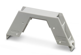 Obudowa urządzeń elektronicznych 17.6mm Górna część obudowy dla bloków zacisków Pcb 17.6 x 99 x 45.85mm materiał: