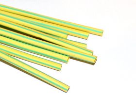 Rurka termokurczliwa 3,2/1,6 ŻÓŁTO-ZIELONA