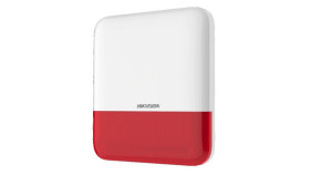 Sygnalizator optyczno-akustyczny zewnętrzny AX Pro DS-PS1-E-WE(O-STD)/Red