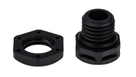 Akcesoria do obudów Odpowietrznik VENT-PS1YBK-O8001 Plastik M12