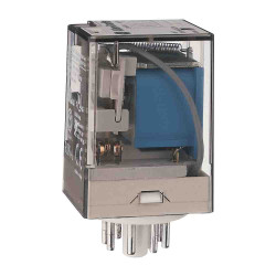 Przekaźnik monostabilny 12V ac DPDT Allen Bradley 2W, Wciskane 19 O.