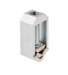 Zacisk VK (V‑klema) - obejma kablowa aluminiowa ZVK 2x240