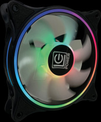 LC-CF-120-ARGB-B LC-Power case fan, 120 mm, ARGB, black