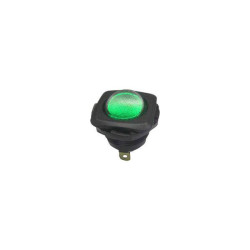 TruComponents 751568 Rocker switch,Off/On,SPST,Illuminated,Quick Connect