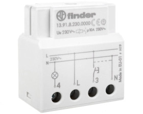 Elektroniczny przekaźnik impulsowy/czasowy 1Z 230V 10A do montażu w puszkę instalacyjną 13.91.8.230.0000