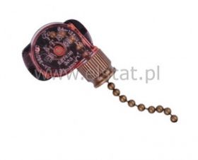 Przełącznik włączany cięgnem ON-OFF 303 mosiądz