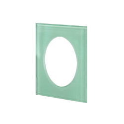 Ramka kwadrat pojedyncza, szkło miętowy TYP: LSR-STK-X1 KONEKTO