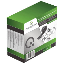 Quadrios 1908CA064 Heatshrink Tubing Black 18mm Shrinkage 2:1 1.6m