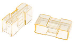 Pokrywa oprawy bezpiecznikowej montowana na podstawie, UHB, Termoplastyczny, do bezpiecznika: 5 x 20mm, do uzytku z: