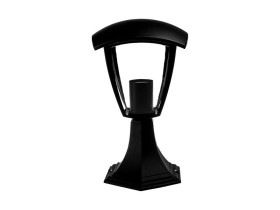 VT-734 Lampa stojąca ogrodowa wysokość: 330mm obudowa: czarna 7057 V-TAC