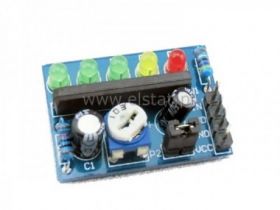 Moduł wskaźnika poziomu dźwięku, napięcia, naładow