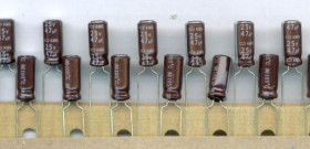 47uF/25V/105C NICHICON (OPAK. 20 SZT.) KONDENSATOR ELEKTROLITYCZNY