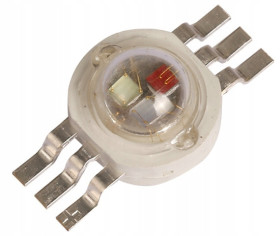 3W RGB Red Green Blue 6 Pin High-power LED Bead