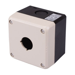 FB1W-111Z Beige 1 Hole 76mm Control Station Enclosure IDEC