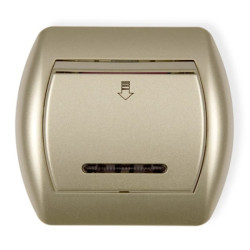 TREND Łącznik hotelowy złoty 6SH-1