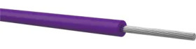 PVC-switching strand, LiYv, 0.5 mm², 16 x 0.2 mm, purple, outer Ø 1.8 mm, 060105010
