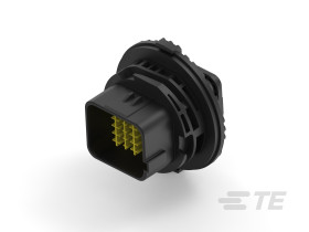 Złącze samochodowe 20-pinowe TE Connectivity 4-rzędowe Żeński 13A NTSEAL Montaż na panelu Lutowane Gniazdo