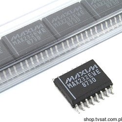 MAX232EWE+ RS-232 Transceiver SMD-SO16L MAXIM
