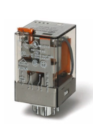 60.12.8.230.0040 Przekaźnik przemysłowy serii 60: 2 P; 10 A; cewka 230 V AC
