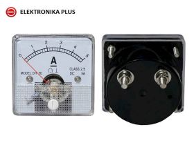 MIERNIK ANALOGOWY AMPEROMIERZ KWADRATOWY 5A Z BOCZNIKIEM