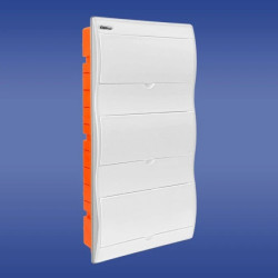 Rozdzielnica modułowa 3x12 podtynkowa IP40 RP-36/B Fala (N+PE) 8.16