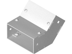 Łuk pionowy 45st LPKMMC200H100 grubość blachy 2,0mm 815920 BAKS