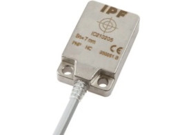 Czujnik indukcyjny 8x32x20mm zabudowany Sn: 7mm 10-30VDC -25-85stC PNP NC kabel 3-PIN 2m IP69K IC210206