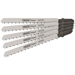 Draper 81716 DT101B 100mm Jigsaw Blade Set (5 Piece)