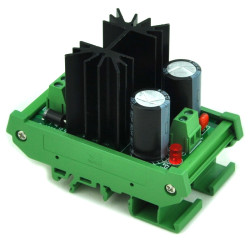 CZH DIN Rail Mount Positive 10V DC Voltage Regulator Module.