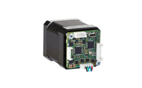 NEMA 17 smart stepper motor 10 to 30V, 40Ncm, 256 µSteps, SixPoint ramp controller, with USB, S/D, CAN and RS485 interface, Sens