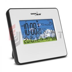 Stacja pogodowa bezprzewodowa biała GB147W