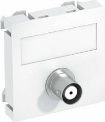 Multimedia Carrier Video BNC 1x Coupler. OBO Bettermann, 6105021, szary, (S x W x G) 45 x 45 x 9 mm