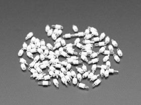 Adafruit Small PCB Test Points (100 pack) - White