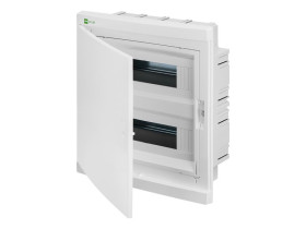Rozdzielnica podtynkowa 24 modułowa 2x12M drzwi pełne IP40 ELEGANT RP 2435-00 ELEKTRO-PLAST NASIELSK