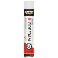 Everbuild EVFIRE Fire Foam B1 Handheld Aerosol 750ml