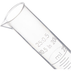Rapid ECH0354B Cylinder Measuring Graduated-Hexagonal, Cap. 25ml, Polypropylene